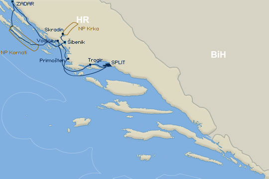 Adriatic Queen, route 4
